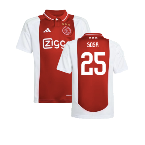 2024-2025 Ajax Home Shirt (Kids) (Sosa 25)