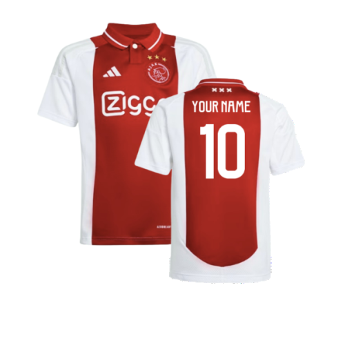 2024-2025 Ajax Home Shirt (Kids) (Your Name)