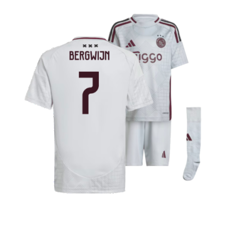 2024-2025 Ajax Third Mini Kit (Bergwijn 7)