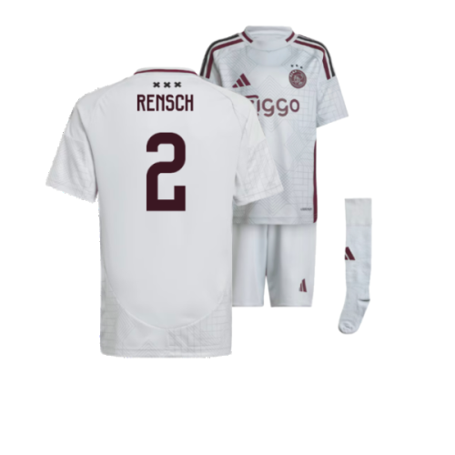 2024-2025 Ajax Third Mini Kit (Rensch 2)