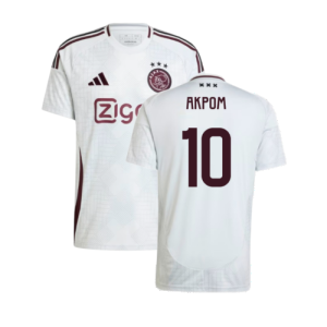 2024-2025 Ajax Third Shirt (Akpom 10)