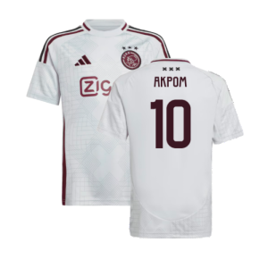 2024-2025 Ajax Third Shirt (Kids) (Akpom 10)