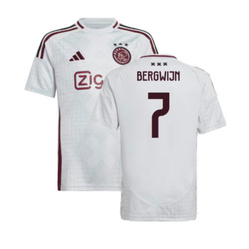 2024-2025 Ajax Third Shirt (Kids) (Bergwijn 7)