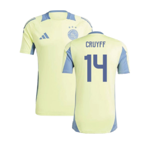 2024-2025 Ajax Training Jersey (Pulse Yellow) (Cruyff 14)