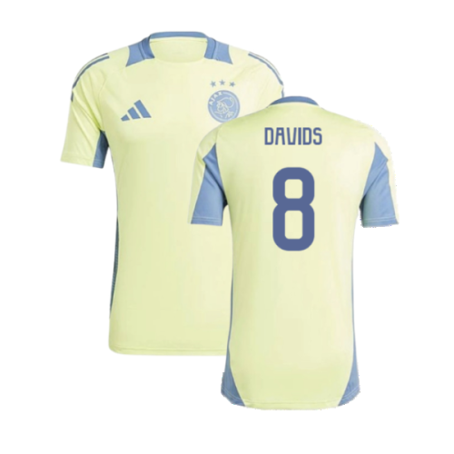 2024-2025 Ajax Training Jersey (Pulse Yellow) (Davids 8)