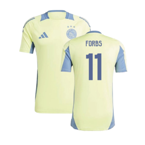 2024-2025 Ajax Training Jersey (Pulse Yellow) (Forbs 11)