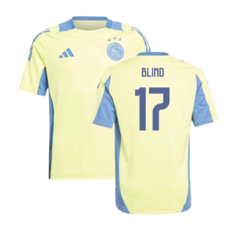 2024-2025 Ajax Training Jersey (Pulse Yellow) - Kids (Blind 17)