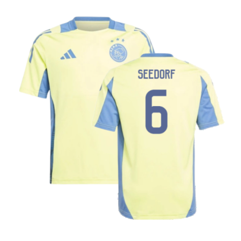 2024-2025 Ajax Training Jersey (Pulse Yellow) - Kids (Seedorf 6)