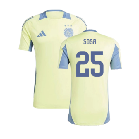 2024-2025 Ajax Training Jersey (Pulse Yellow) (Sosa 25)