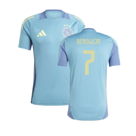 2024-2025 Ajax Training Jersey (Tactile Steel) (Bergwijn 7)