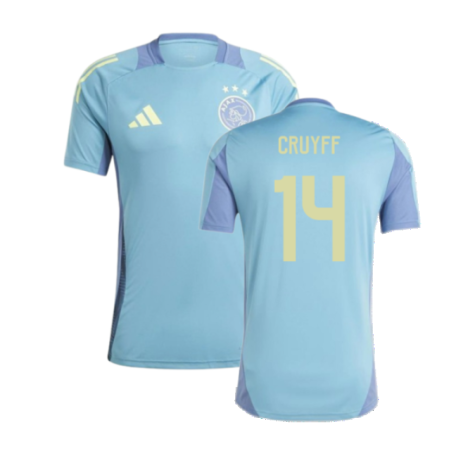 2024-2025 Ajax Training Jersey (Tactile Steel) (Cruyff 14)