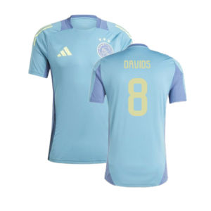 2024-2025 Ajax Training Jersey (Tactile Steel) (Davids 8)