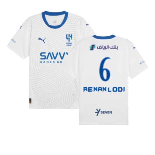 2024-2025 Al Hilal Away Shirt (Renan Lodi 6)