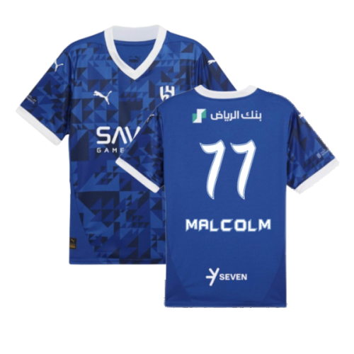 2024-2025 Al Hilal Home Shirt (Malcolm 77)