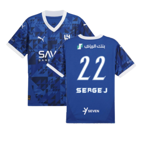 2024-2025 Al Hilal Home Shirt (Sergej 22)