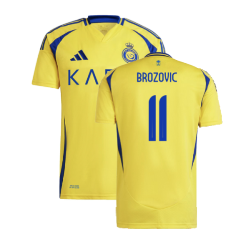 2024-2025 Al Nassr Home Shirt (Brozovic 11)