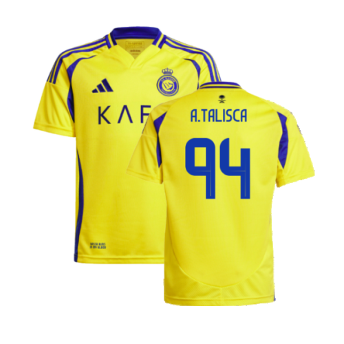 2024-2025 Al Nassr Home Shirt (Kids) (A.Talisca 94)