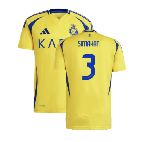 2024-2025 Al Nassr Home Shirt (Simakan 3)