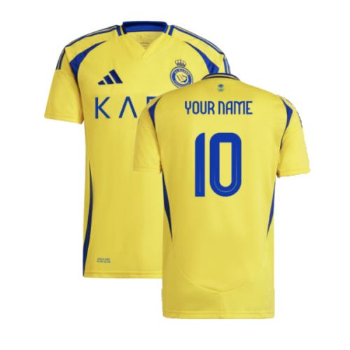 2024-2025 Al Nassr Home Shirt (Your Name)