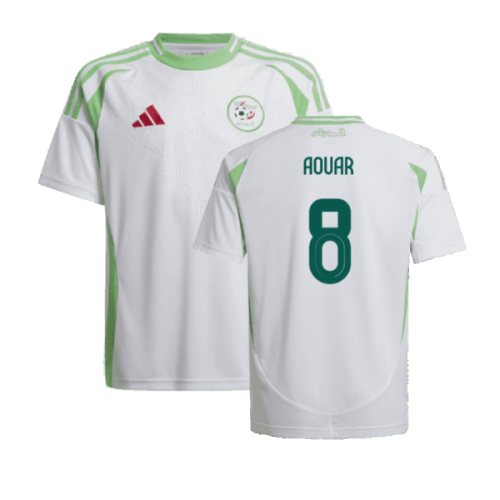 2024-2025 Algeria Home Shirt (Kids) (Aouar 8)