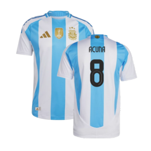 2024-2025 Argentina Authentic Home Shirt (ACUNA 8)