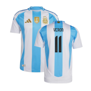 2024-2025 Argentina Authentic Home Shirt (VERON 11)