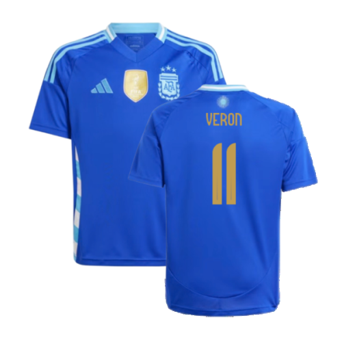 2024-2025 Argentina Away Shirt (Kids) (VERON 11)