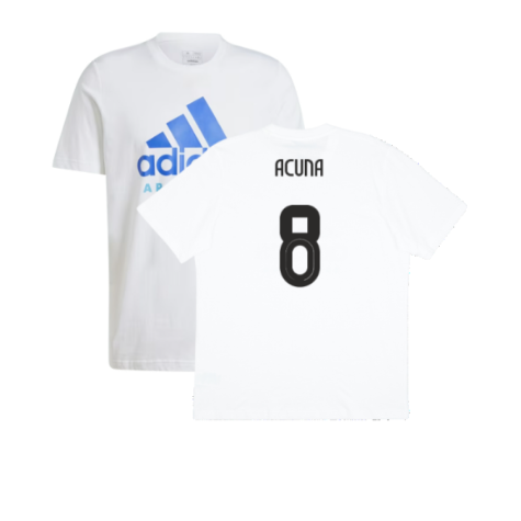 2024-2025 Argentina DNA Graphic Tee (White) (ACUNA 8)