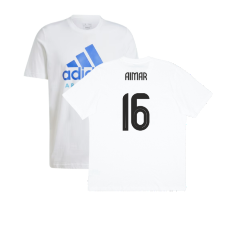 2024-2025 Argentina DNA Graphic Tee (White) (AIMAR 16)