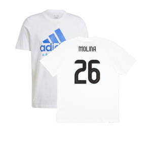 2024-2025 Argentina DNA Graphic Tee (White) (MOLINA 26)