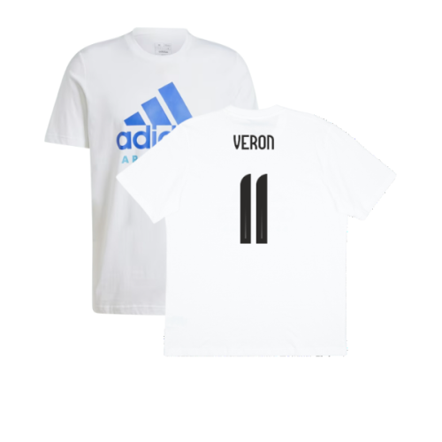 2024-2025 Argentina DNA Graphic Tee (White) (VERON 11)