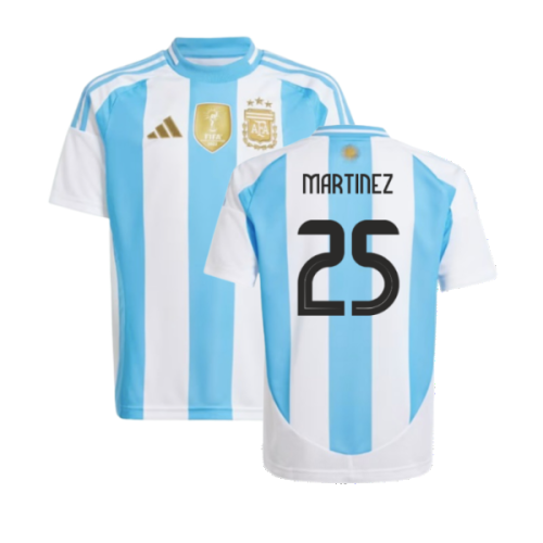 2024-2025 Argentina Home Shirt (Kids) (MARTINEZ 25)