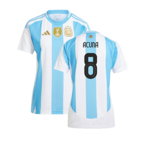 2024-2025 Argentina Home Shirt (Ladies) (ACUNA 8)