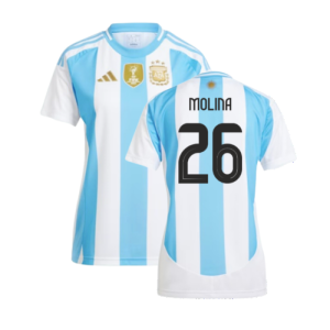 2024-2025 Argentina Home Shirt (Ladies) (MOLINA 26)