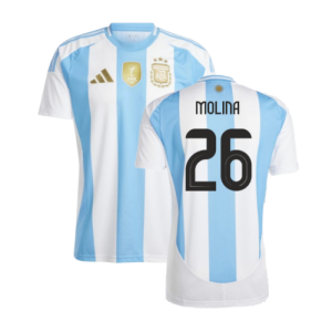 2024-2025 Argentina Home Shirt (MOLINA 26) 2024-2025 Argentina Home Shirt (MOLINA 26)