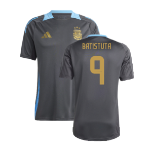 2024-2025 Argentina Training Jersey (Carbon) (BATISTUTA 9)