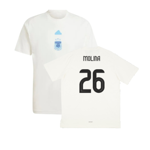 2024-2025 Argentina Travel Tee (White) (MOLINA 26)