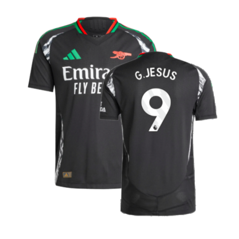 2024-2025 Arsenal Authentic Away Shirt (G.Jesus 9)