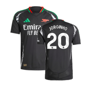 2024-2025 Arsenal Authentic Away Shirt (Jorginho 20)