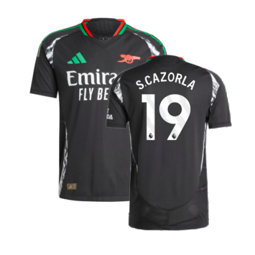 2024-2025 Arsenal Authentic Away Shirt (S.Cazorla 19)