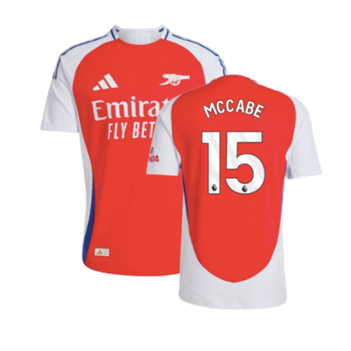 2024-2025 Arsenal Authentic Home Shirt (McCabe 15)