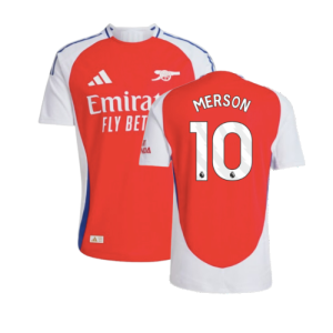 2024-2025 Arsenal Authentic Home Shirt (Merson 10)