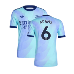 2024-2025 Arsenal Authentic Third Shirt (Adams 6)