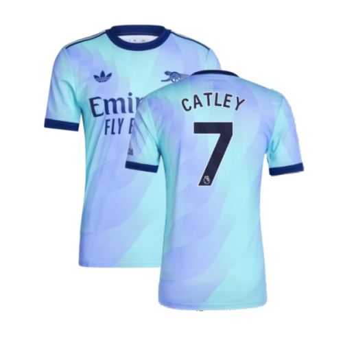 2024-2025 Arsenal Authentic Third Shirt (Catley 7)