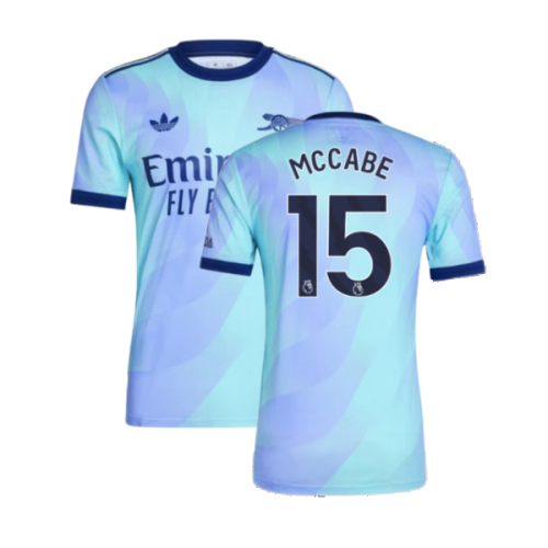 2024-2025 Arsenal Authentic Third Shirt (McCabe 15)