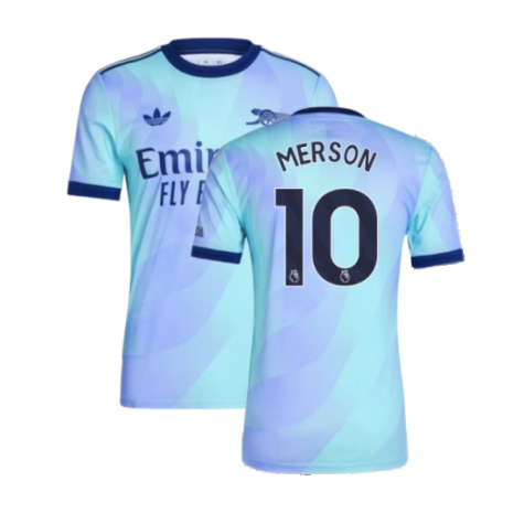 2024-2025 Arsenal Authentic Third Shirt (Merson 10)