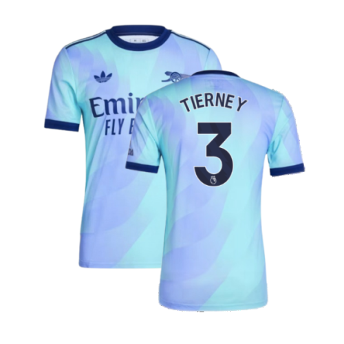 2024-2025 Arsenal Authentic Third Shirt (Tierney 3)