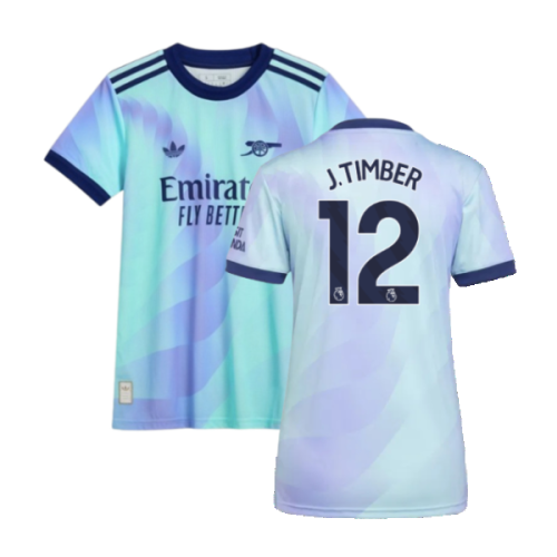 2024-2025 Arsenal Authentic Third Shirt (Womens) (J.Timber 12)