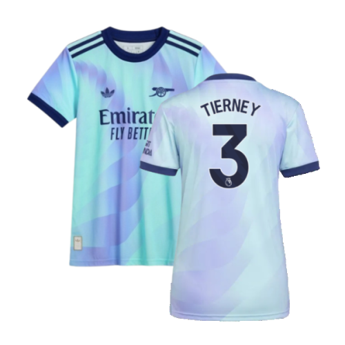 2024-2025 Arsenal Authentic Third Shirt (Womens) (Tierney 3)