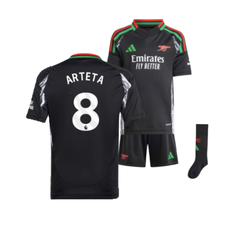 2024-2025 Arsenal Away Mini Kit (Arteta 8)